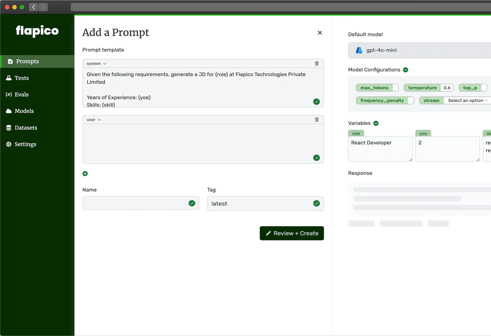 Flapico use case example