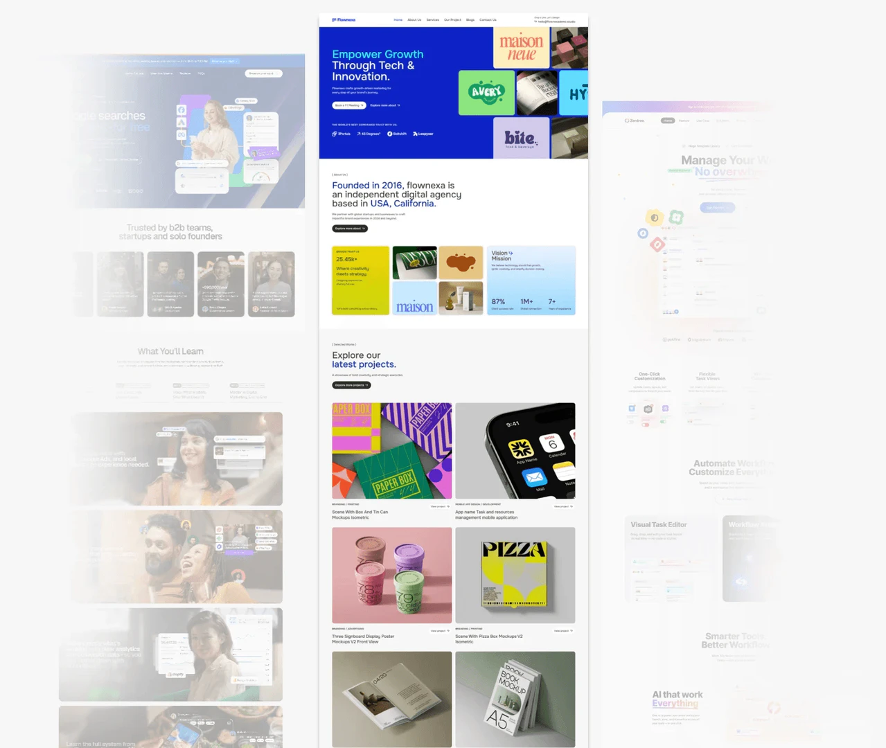 Flowcub publishing step interface