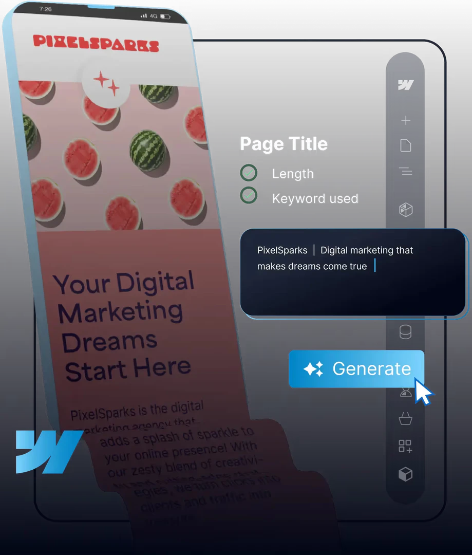 FluidSEO product overview for Webflow SEO