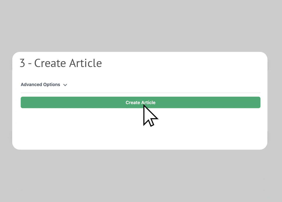 Footballwriterai article creation step 3
