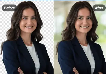 Fotosdeperfil photo editor feature