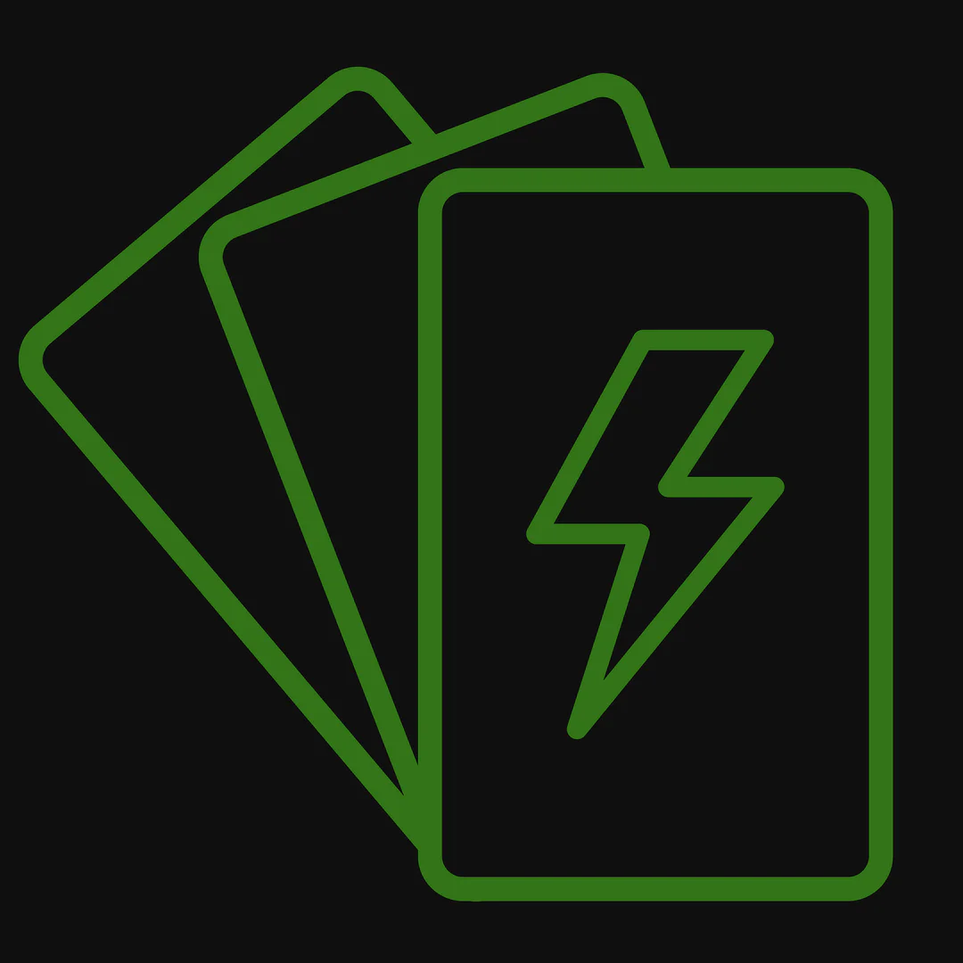 FourGPA product interface with flashcards feature