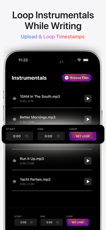 Fyeai lyric writing tool demonstration