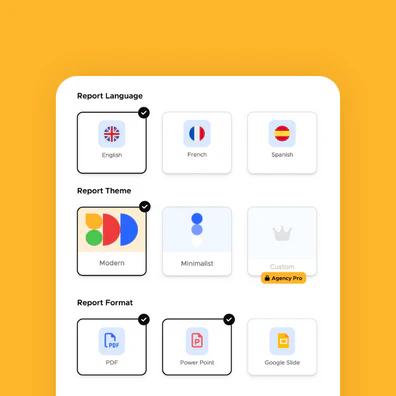 Customizing GA4 audit report