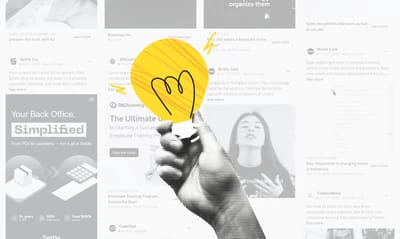 Galeby ad inspiration feed