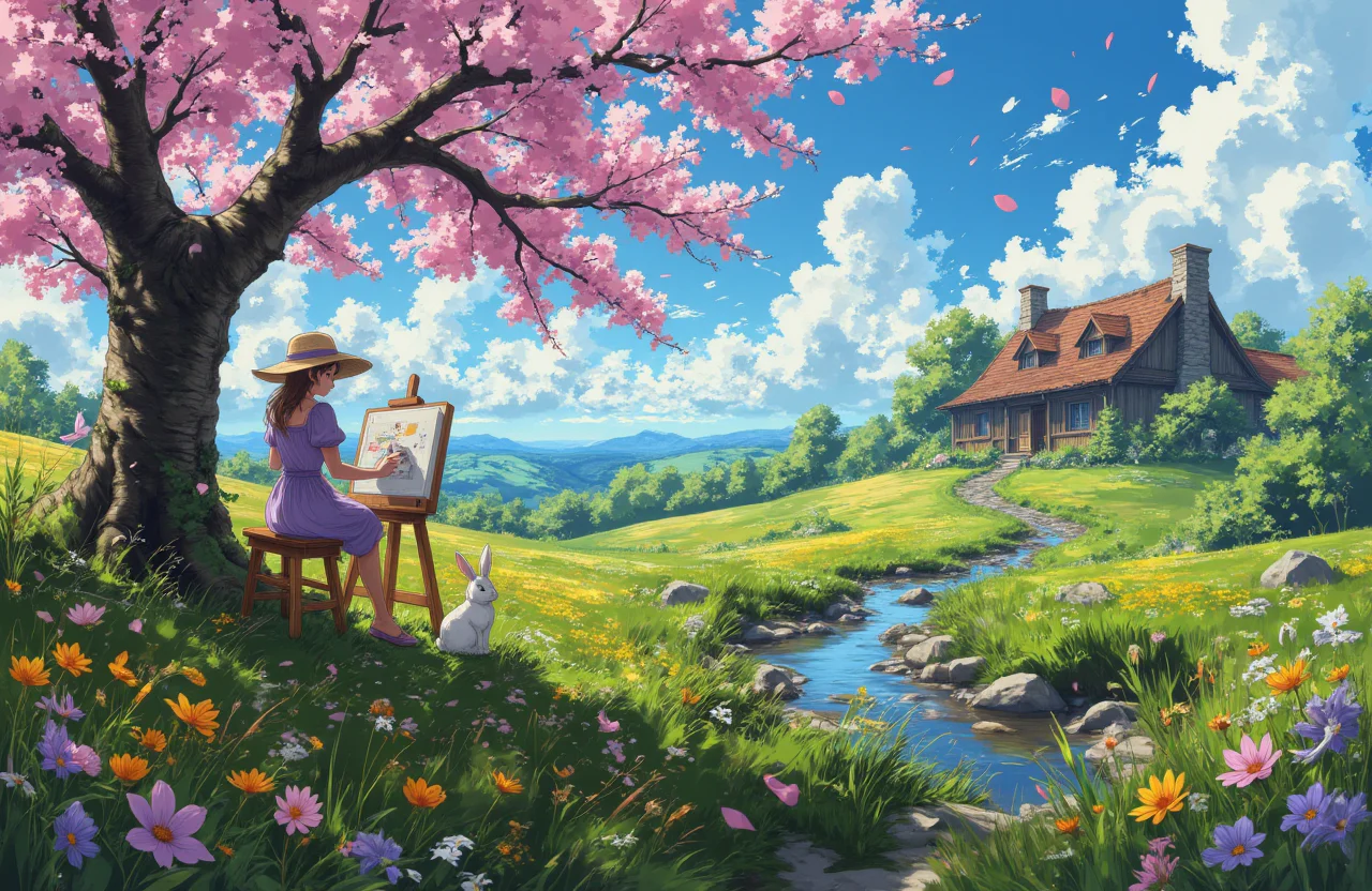 Ghibli AI application example