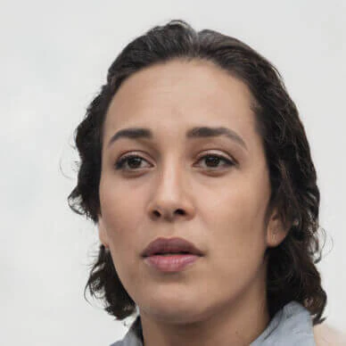 Generated face use case example in marketing