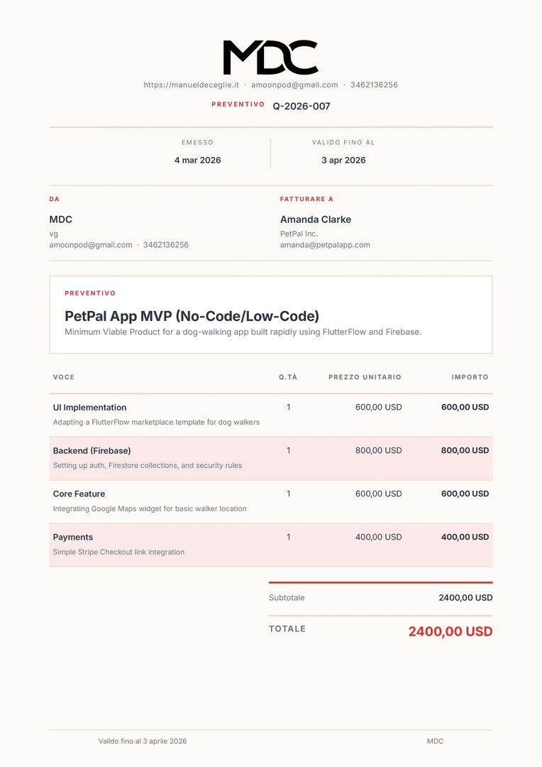 Getproposa user scenario image