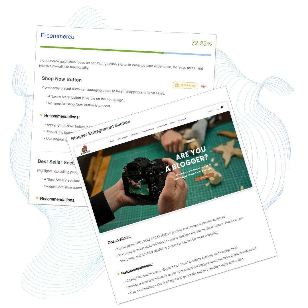 GetWebsite category analysis feature showcasing detailed insights