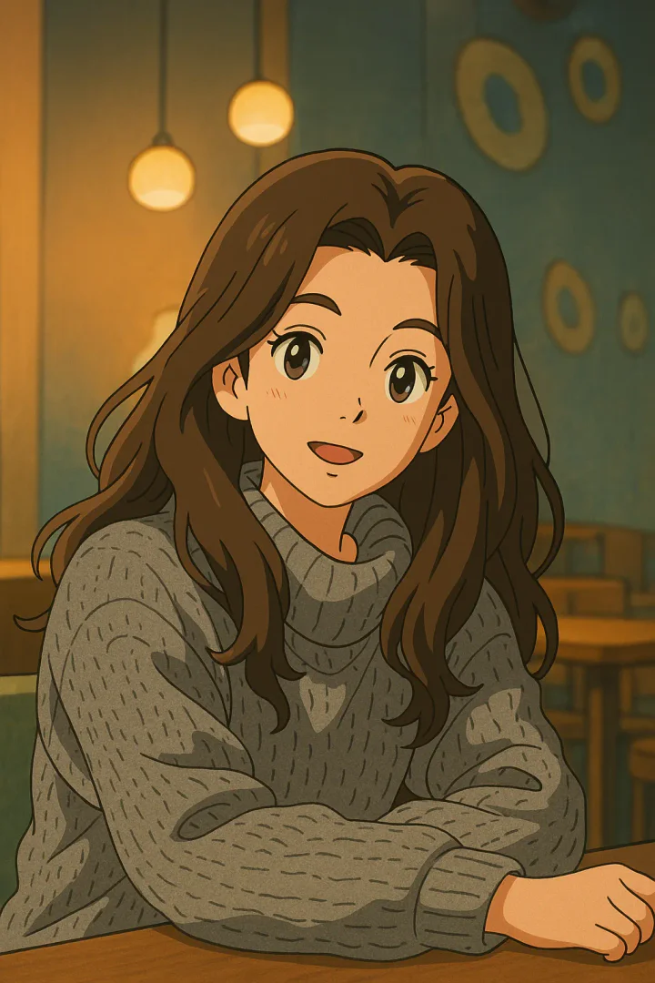 Fantasy landscape created with Ghibli Image Generator