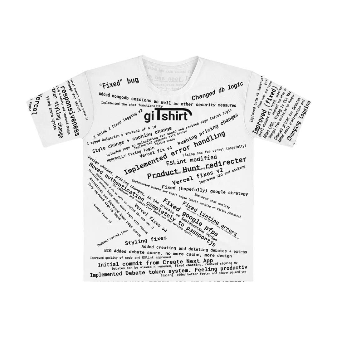 giTshirt user scenario image