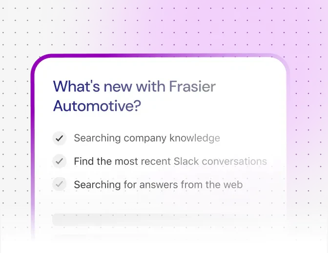 Glean Assistant features demonstration