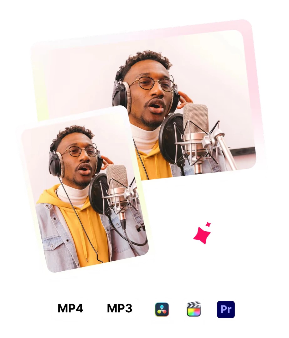 Gling export options for edited videos