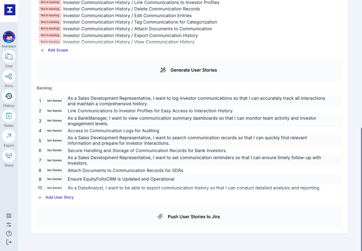Gluecharm integration with JIRA example