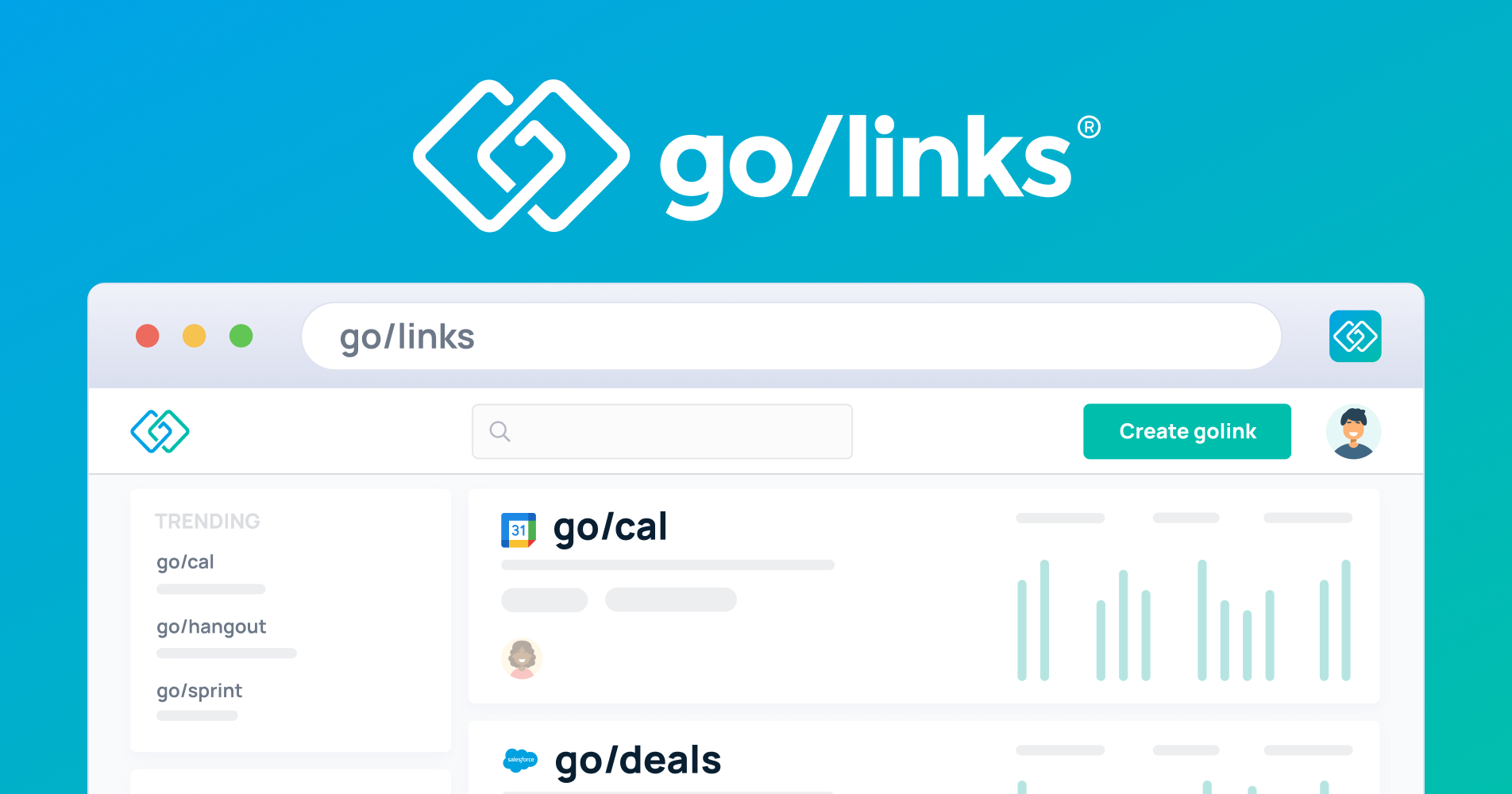 Golinks Search Powered By Chatgpt screenshot