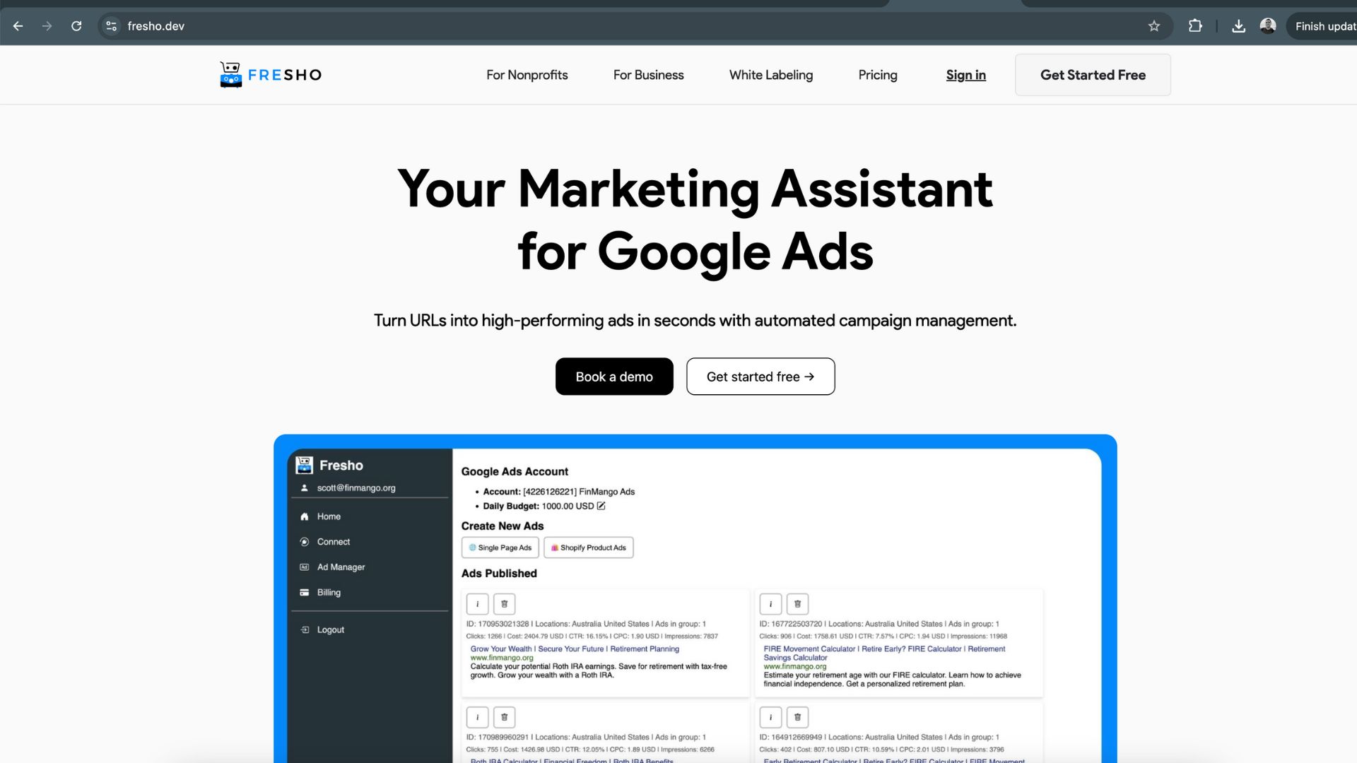 Google Ads AI screenshot