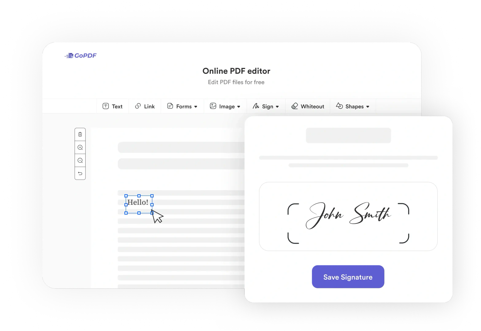 Gopdf main features demonstration