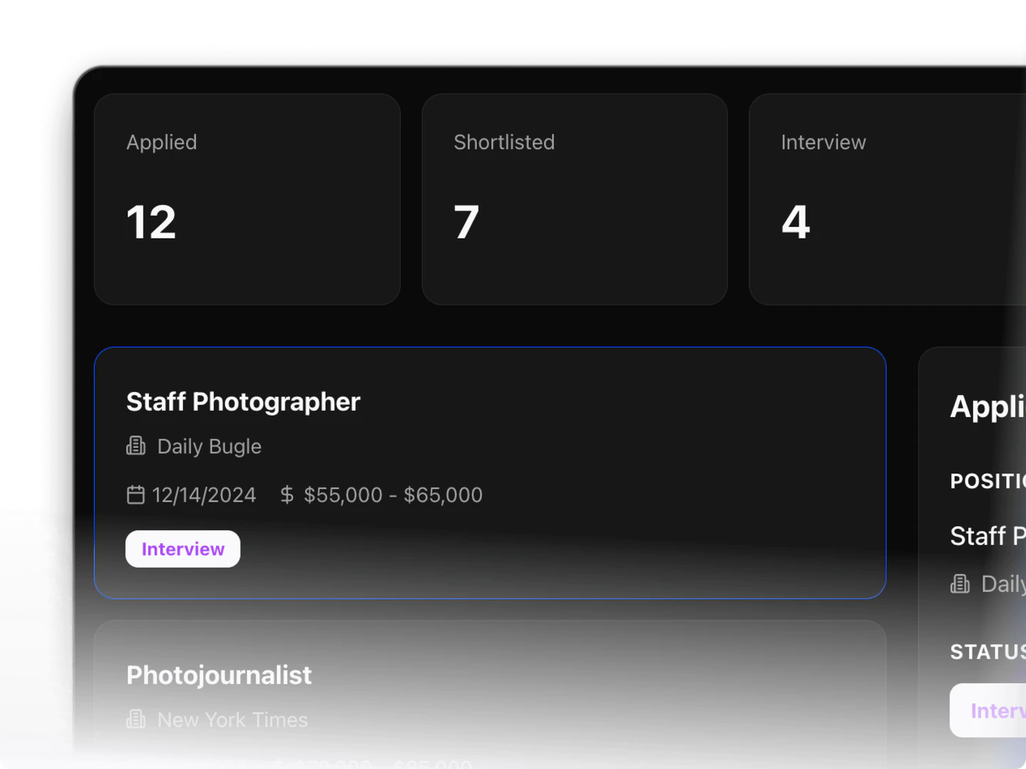 Gopronto user scenario for job seekers