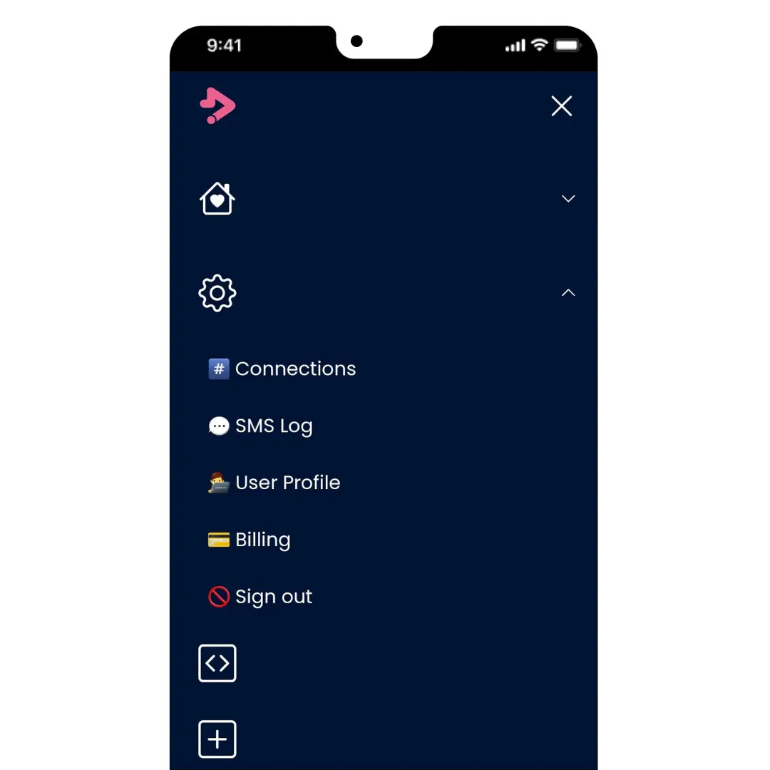 Gosimless control panel for managing virtual numbers