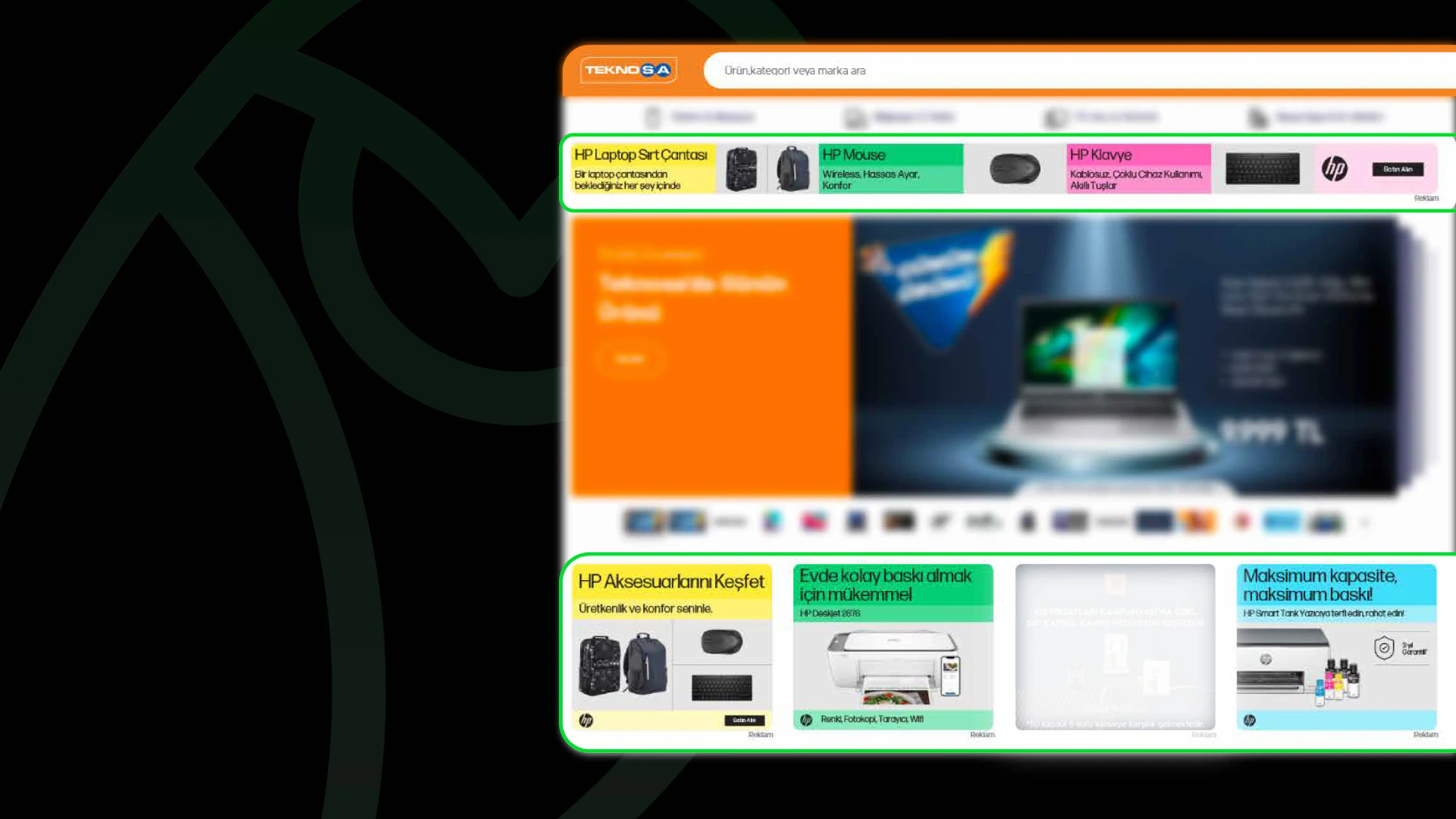 Gowit Retail Media Ads Platform use case example for HP
