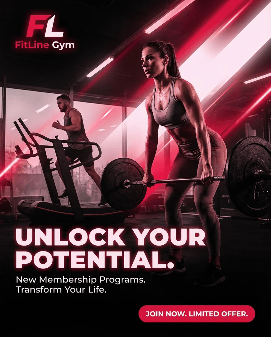 Grafics AI-generated ad examples