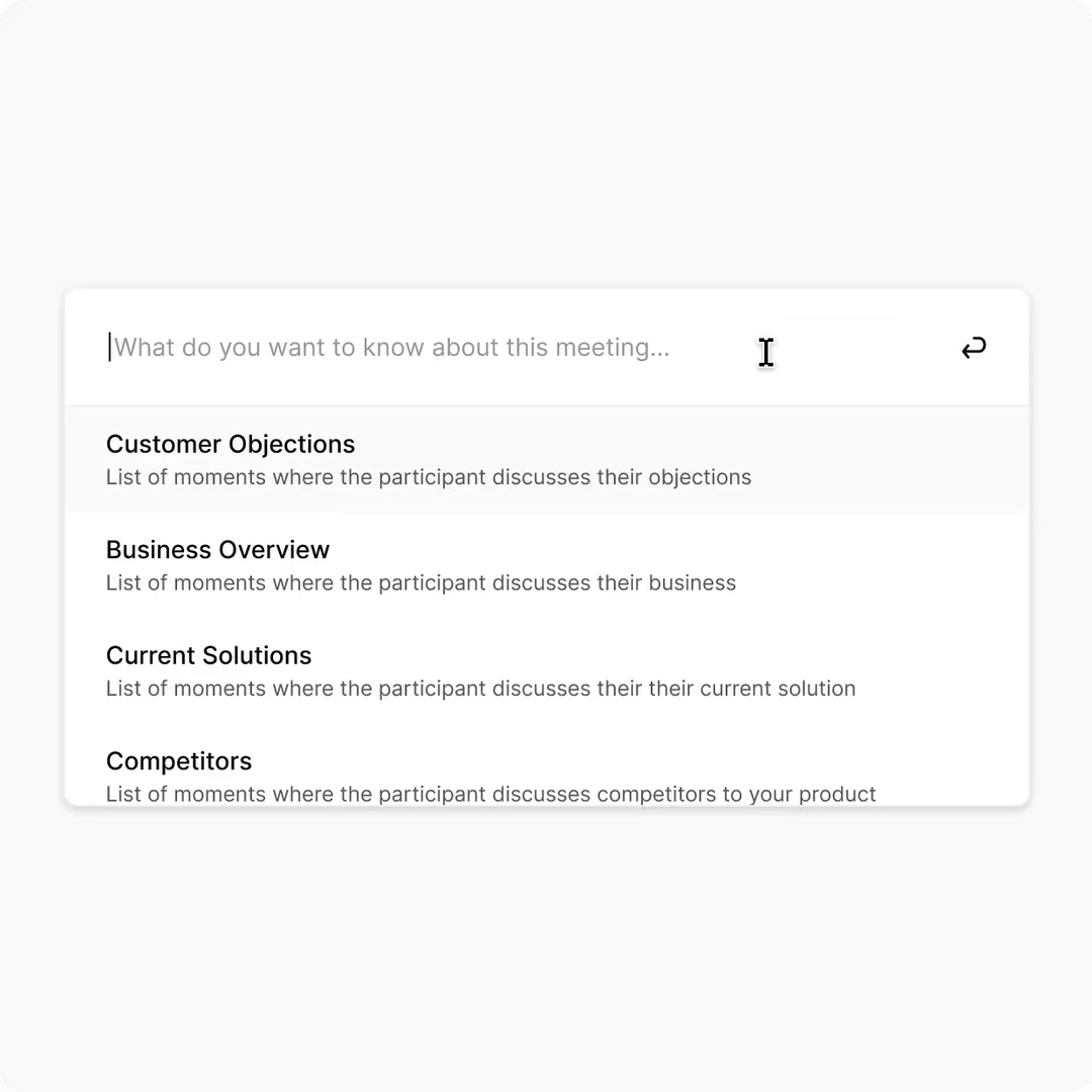 Grain AI main features demonstration