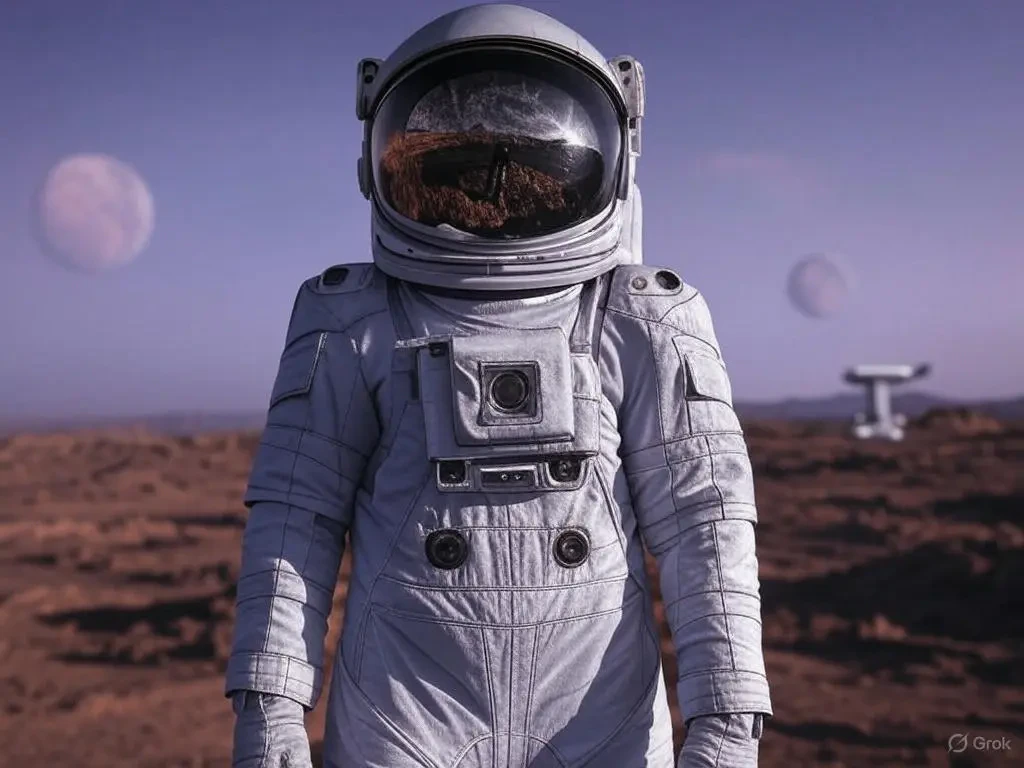 Grok 4.1 visual generation example