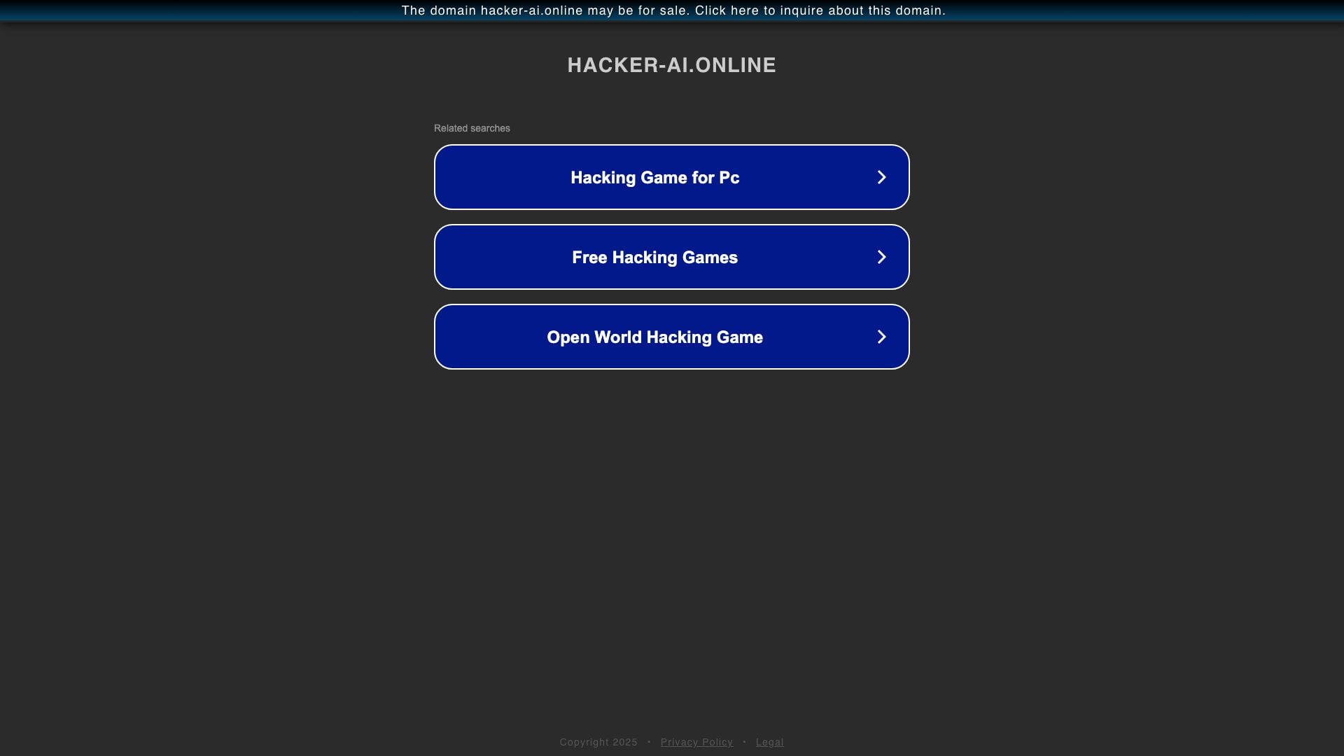Hacker Ai screenshot