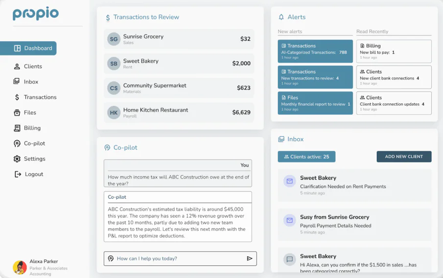 Hal9 AI agents example for financial reporting