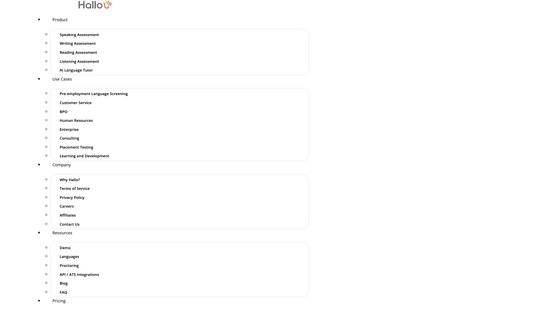 Hallo Ai Language Learning screenshot