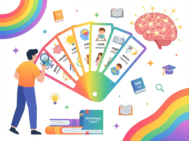 Helik vocabulary builder feature demonstration