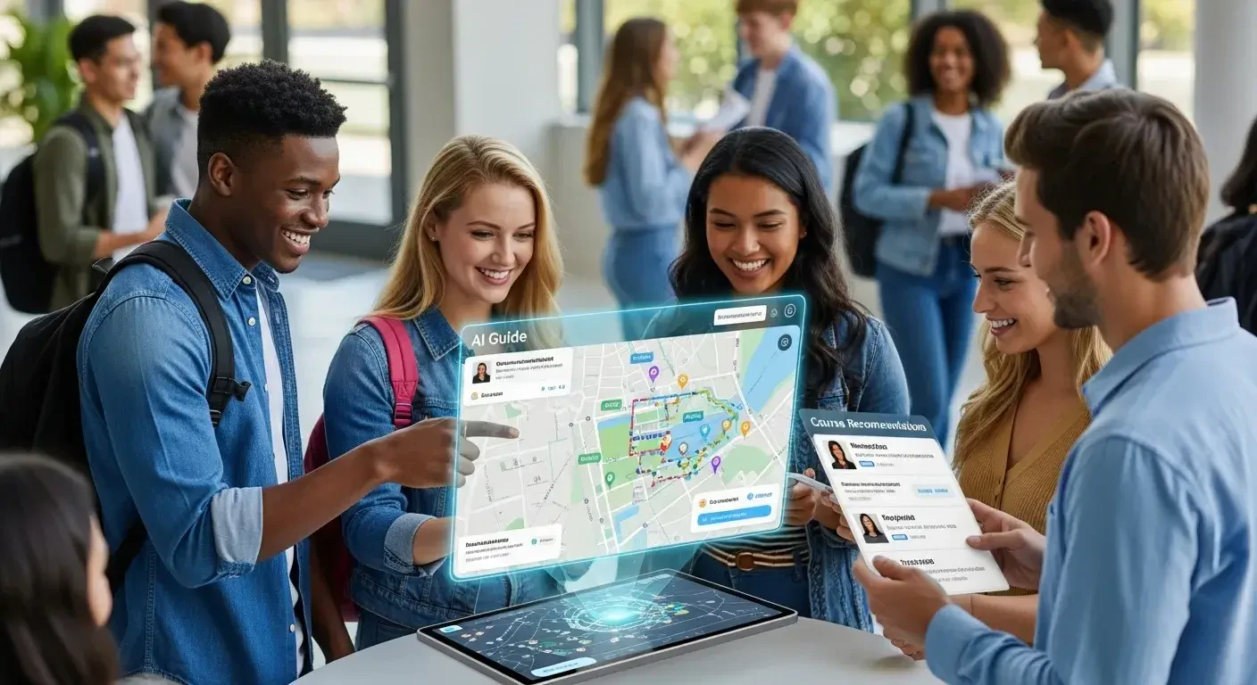 HelloDay.AI use case example for university orientation