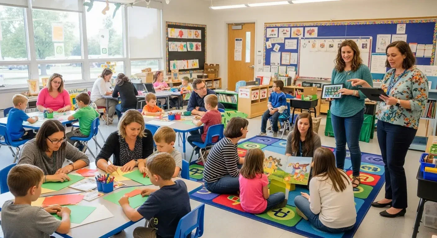 HelloDay.AI user scenario image for K-12 education