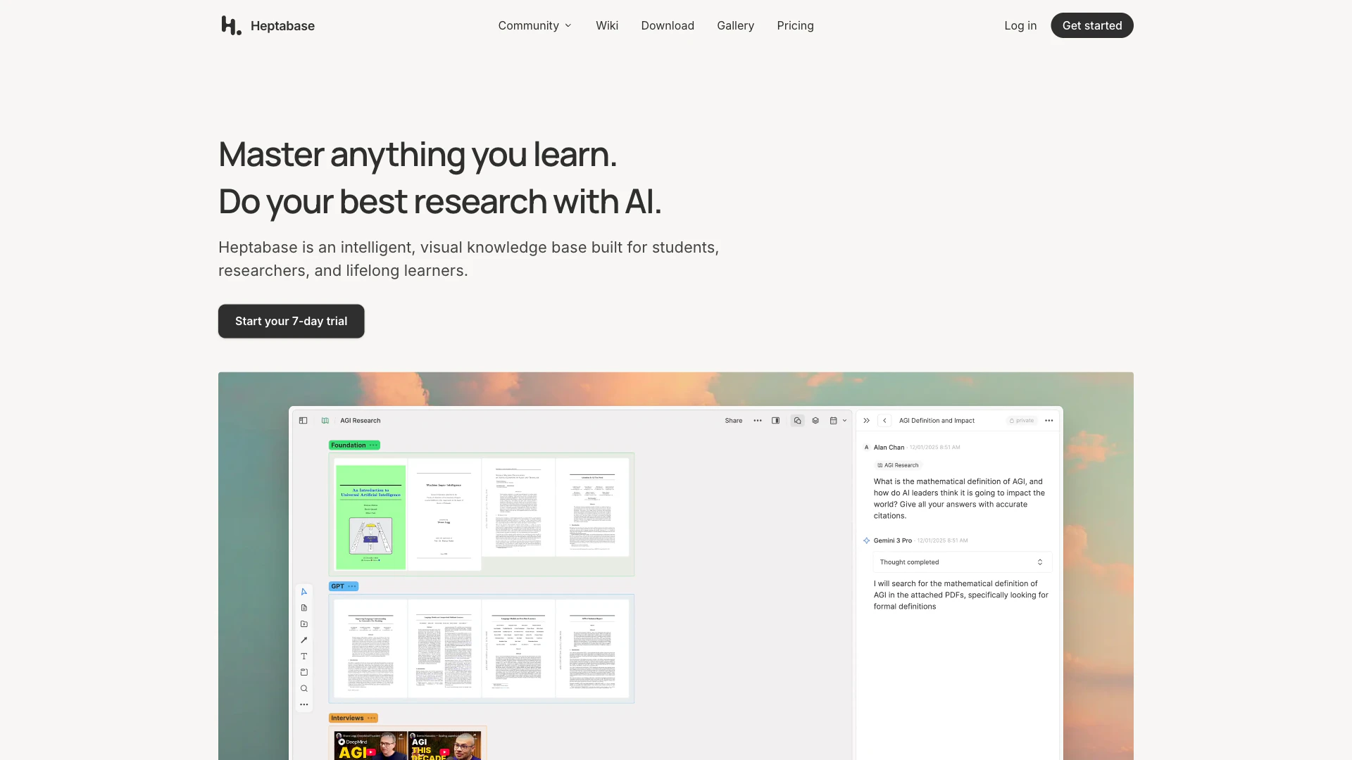Heptabase screenshot