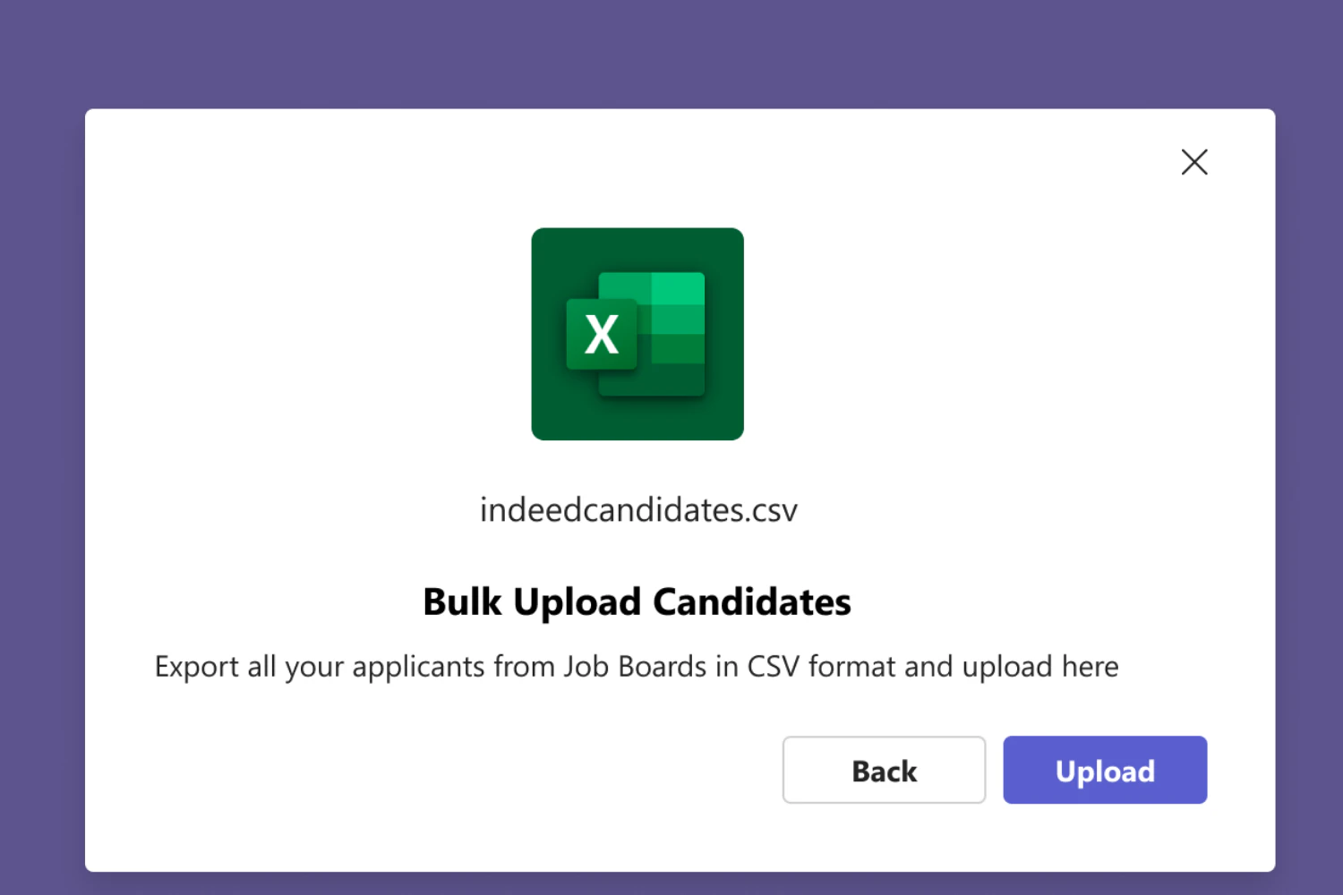Hirehoc CSV import feature demonstration