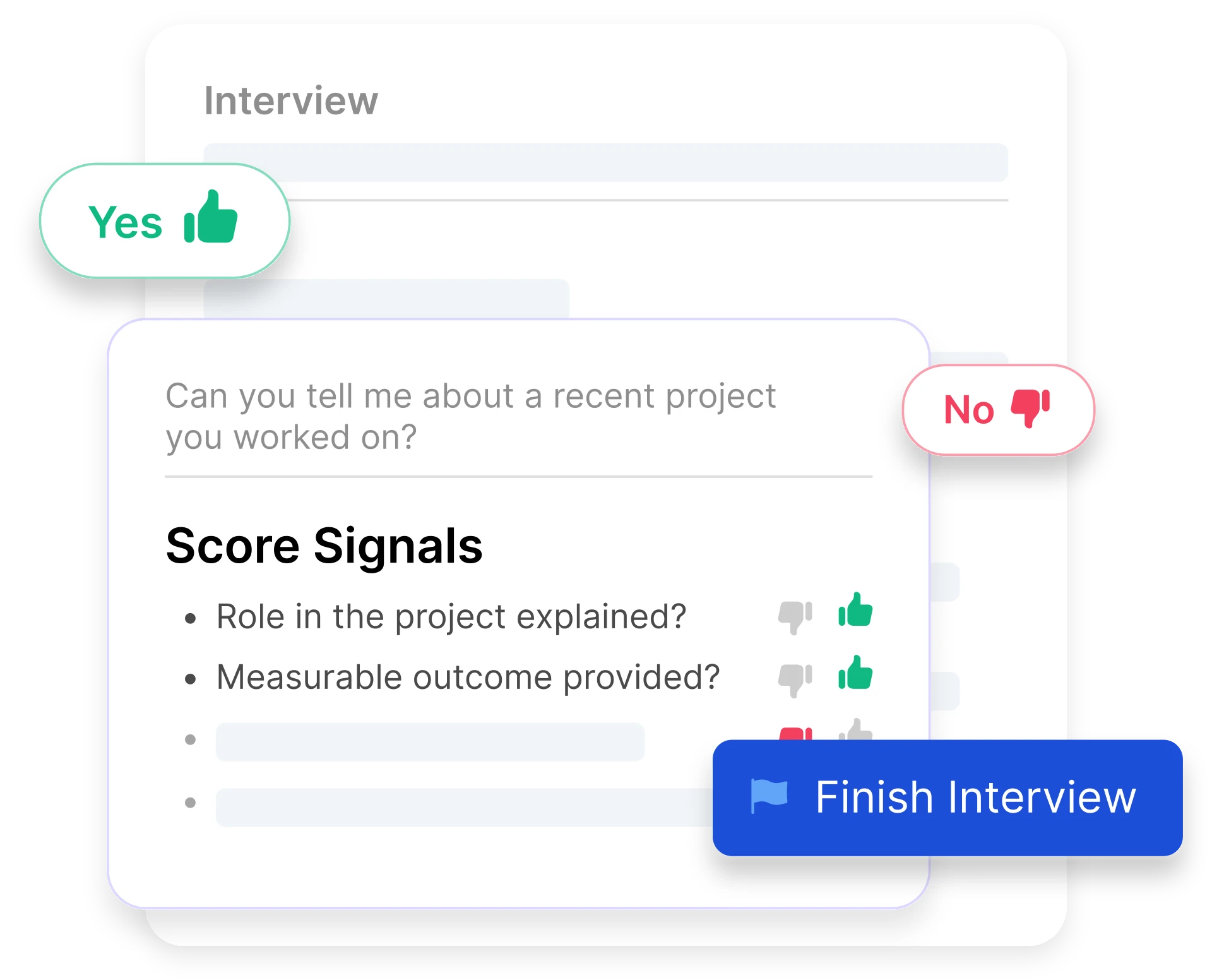 Hirezen interview scoring signals