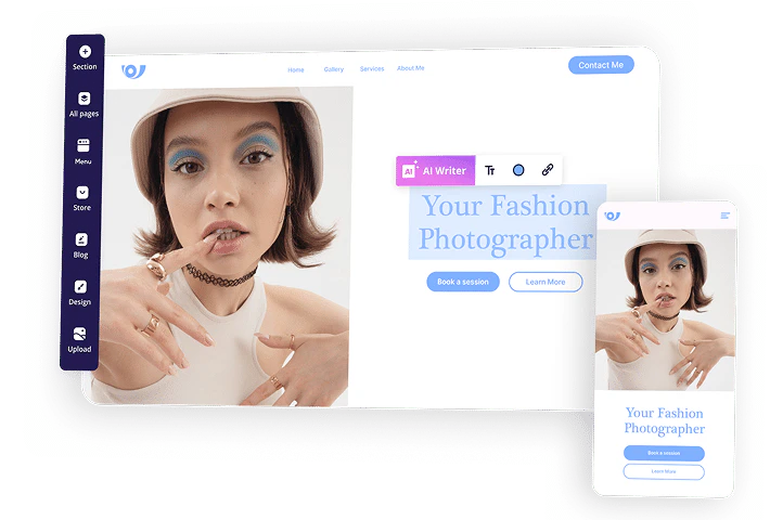 Hocoos AI website builder overview