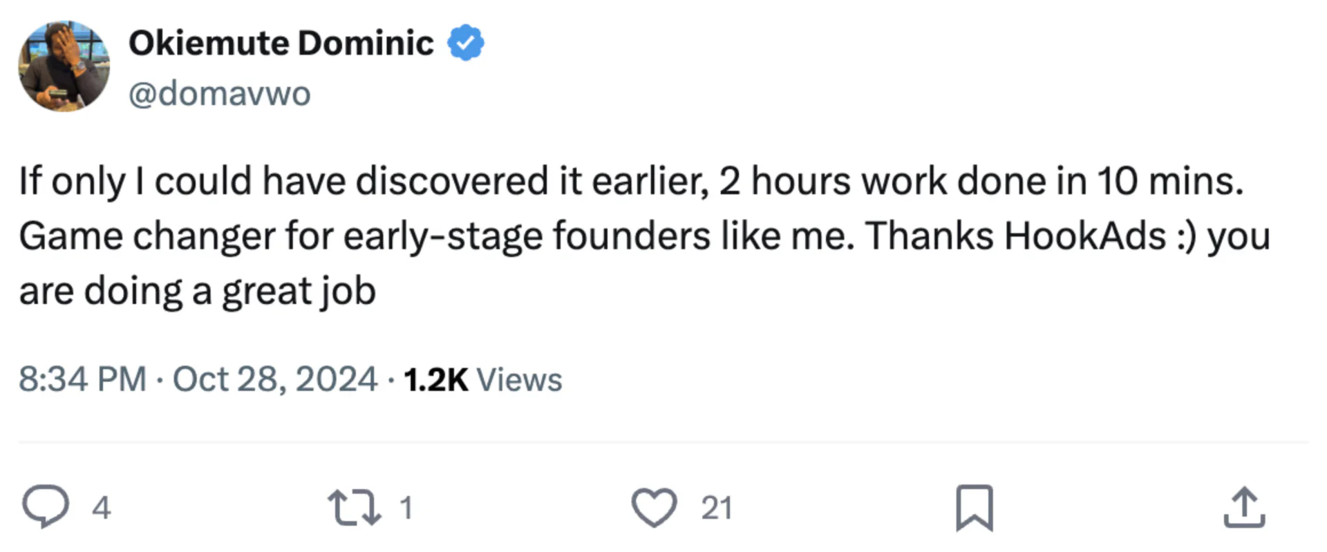 Businesses benefiting from Hookadsai ad templates