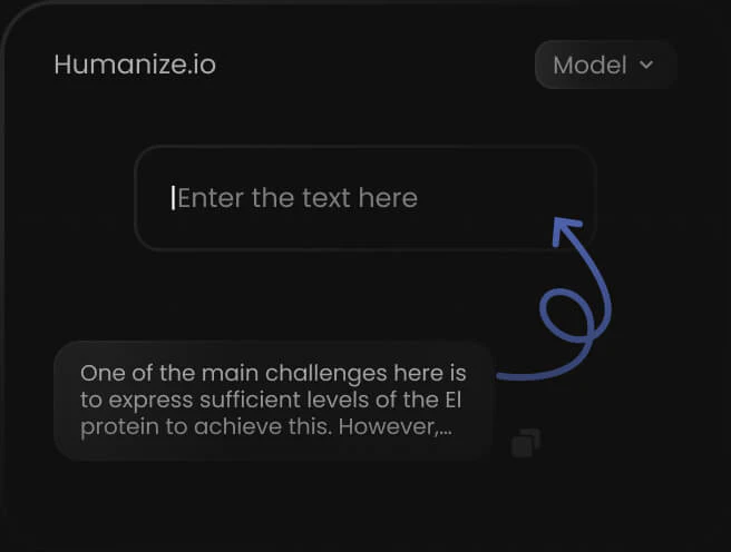 Humanize text input interface