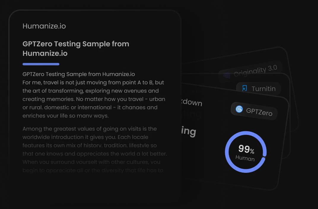 Humanize AI tool use case example