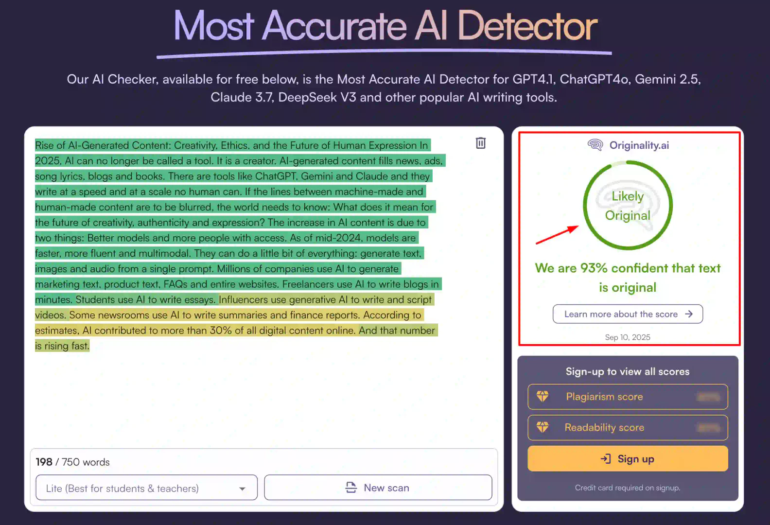 HumanizerPro real application scenario