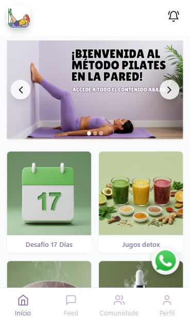 Husky-app Pilates app demo