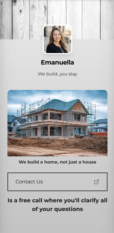 Hydralink user interface during page creation