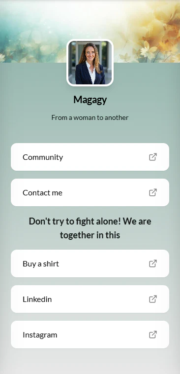 Hydralink use case example for social media marketing