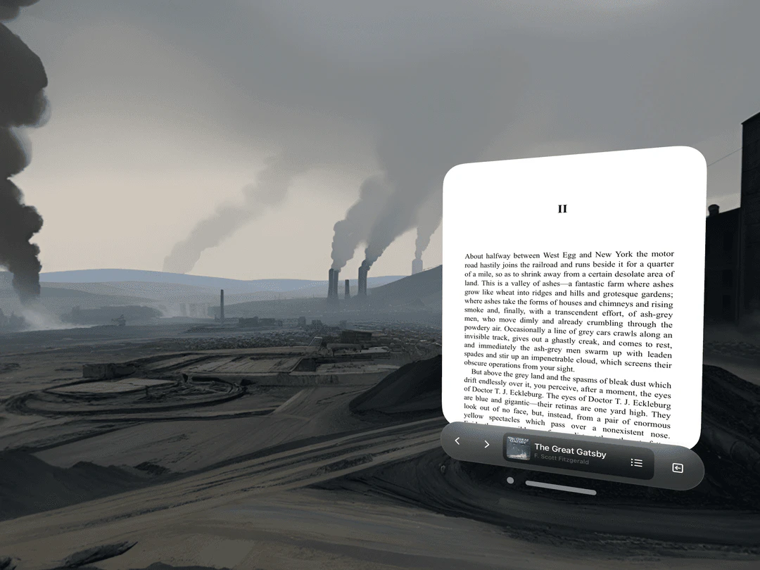 Hyravision AI generated chapter scene demonstration