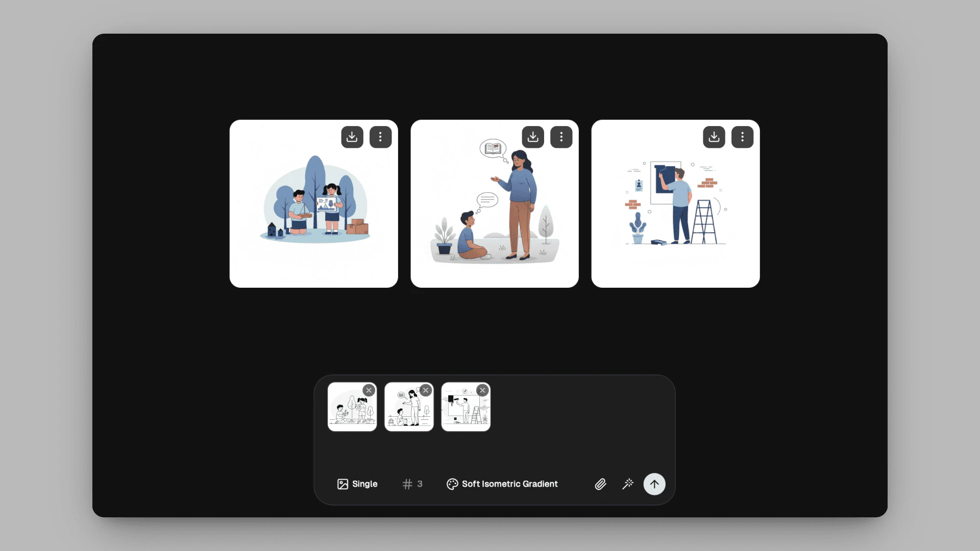 Illustraai feature demonstration