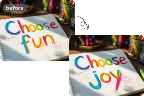 Imagetoimage high-fidelity output example