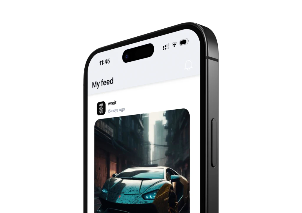 Imgage product interface showcasing stunning artwork generation