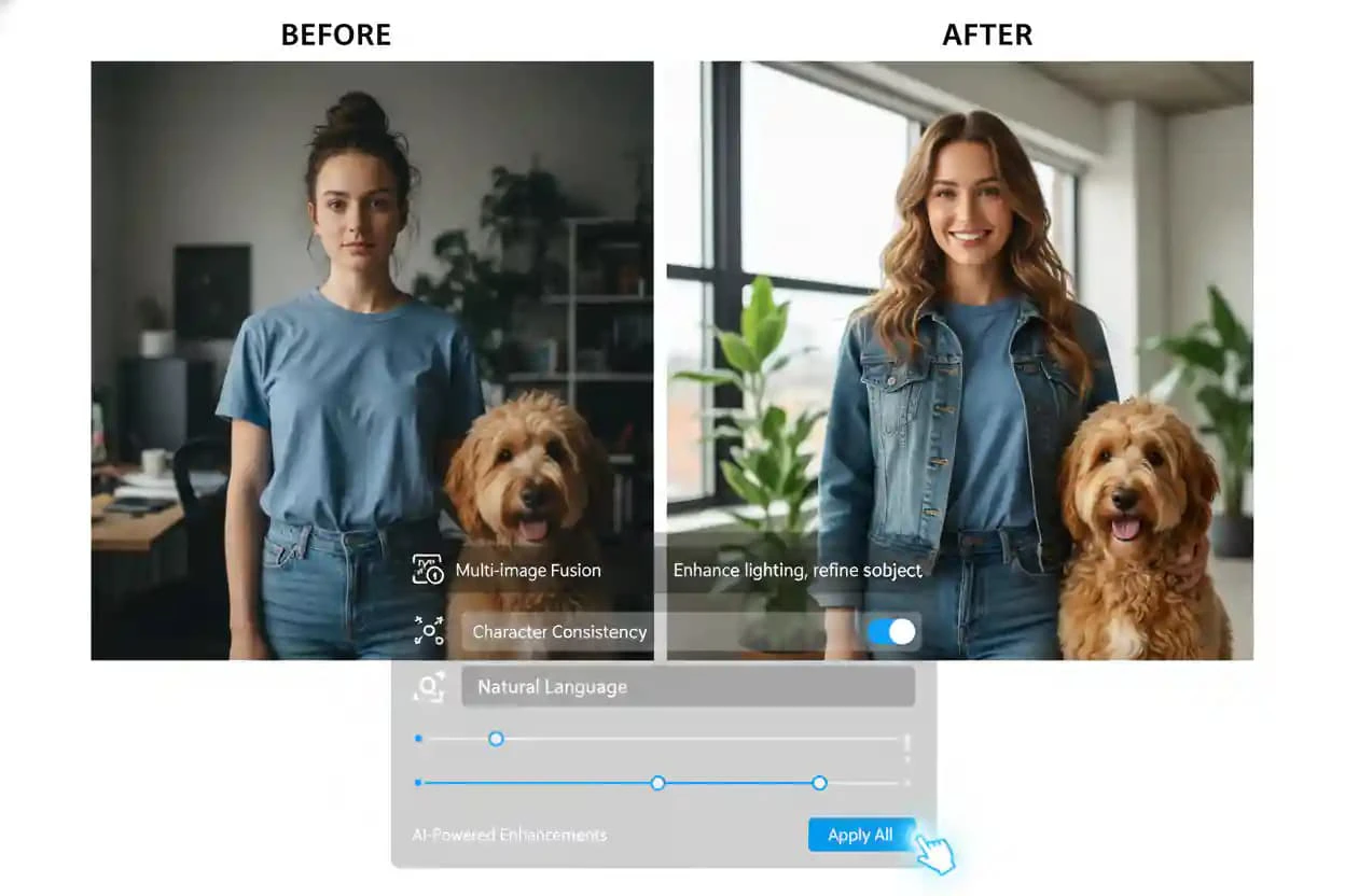 ImgArt advanced editing interface screenshot