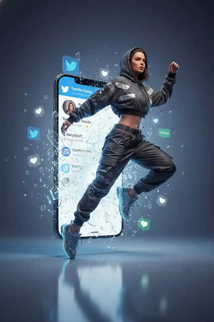 ImgArt user scenario image for social media content creation